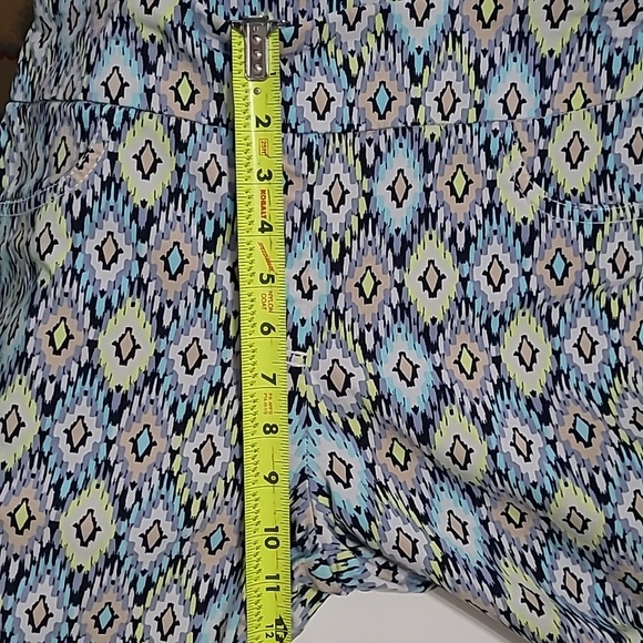 Ruby Rd Colorful Patterned Pullon Shorts size 14 - Picture 6 of 6